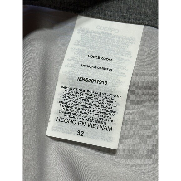 Hurley Eco Phantom Weekender Board Shorts Trunks Beach Mens Size 32 New NWT - Picture 12 of 14